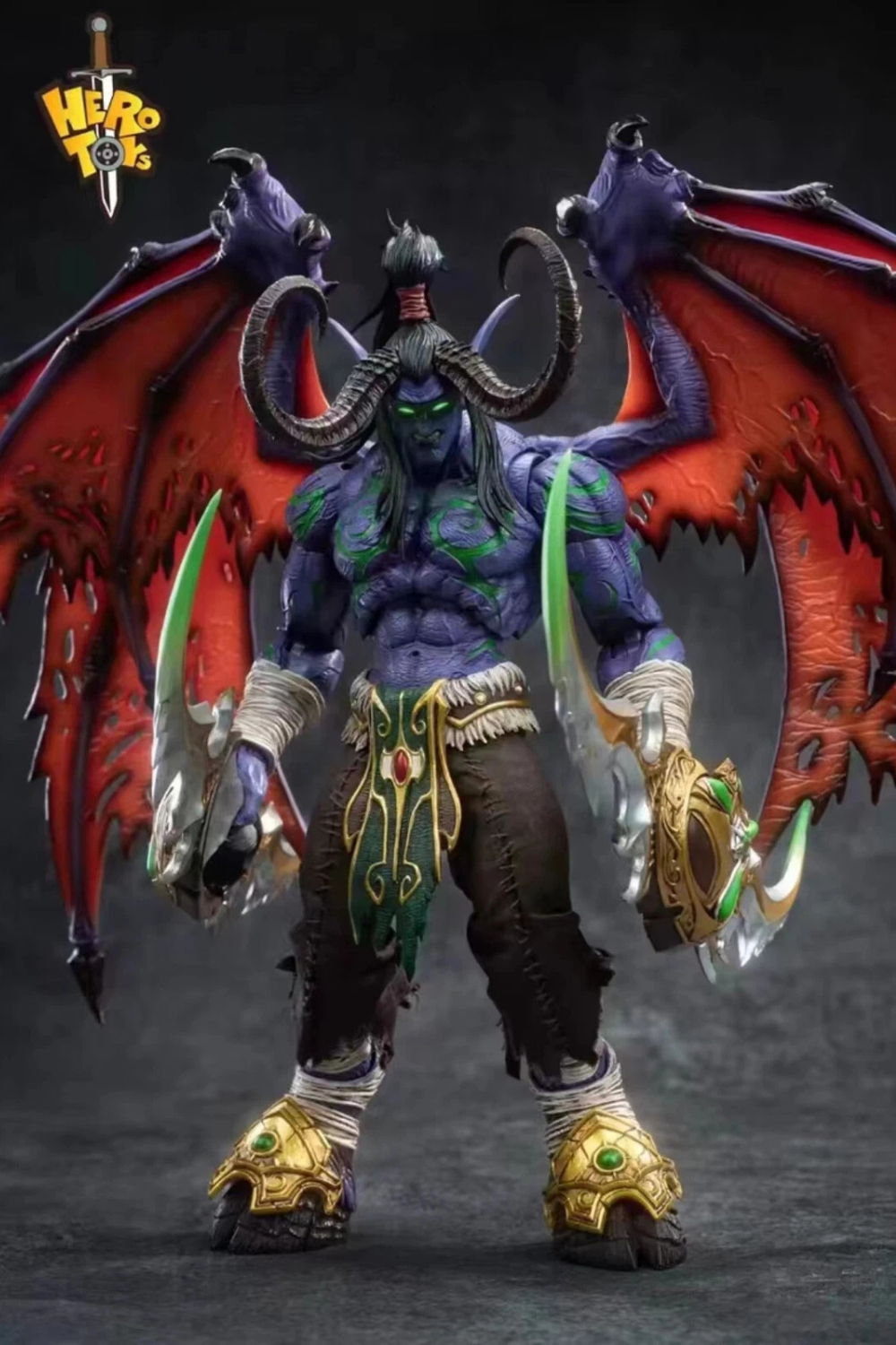 Hero Toys Demon Hunter Illidan Stormrage - World of Warcraft