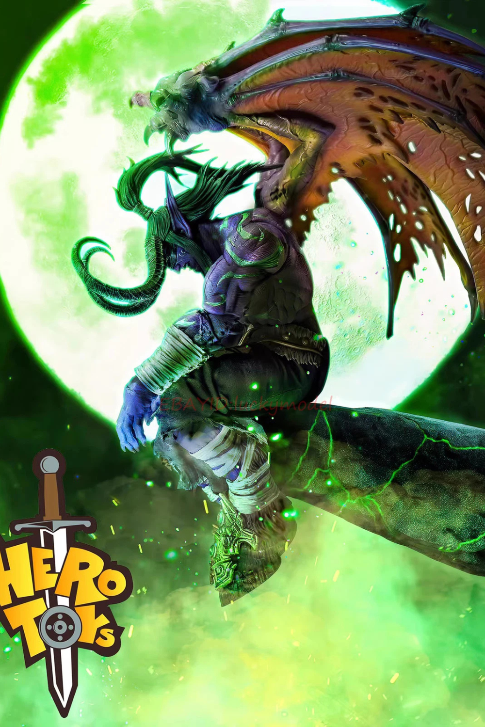 Hero Toys Demon Hunter Illidan Stormrage - World of Warcraft