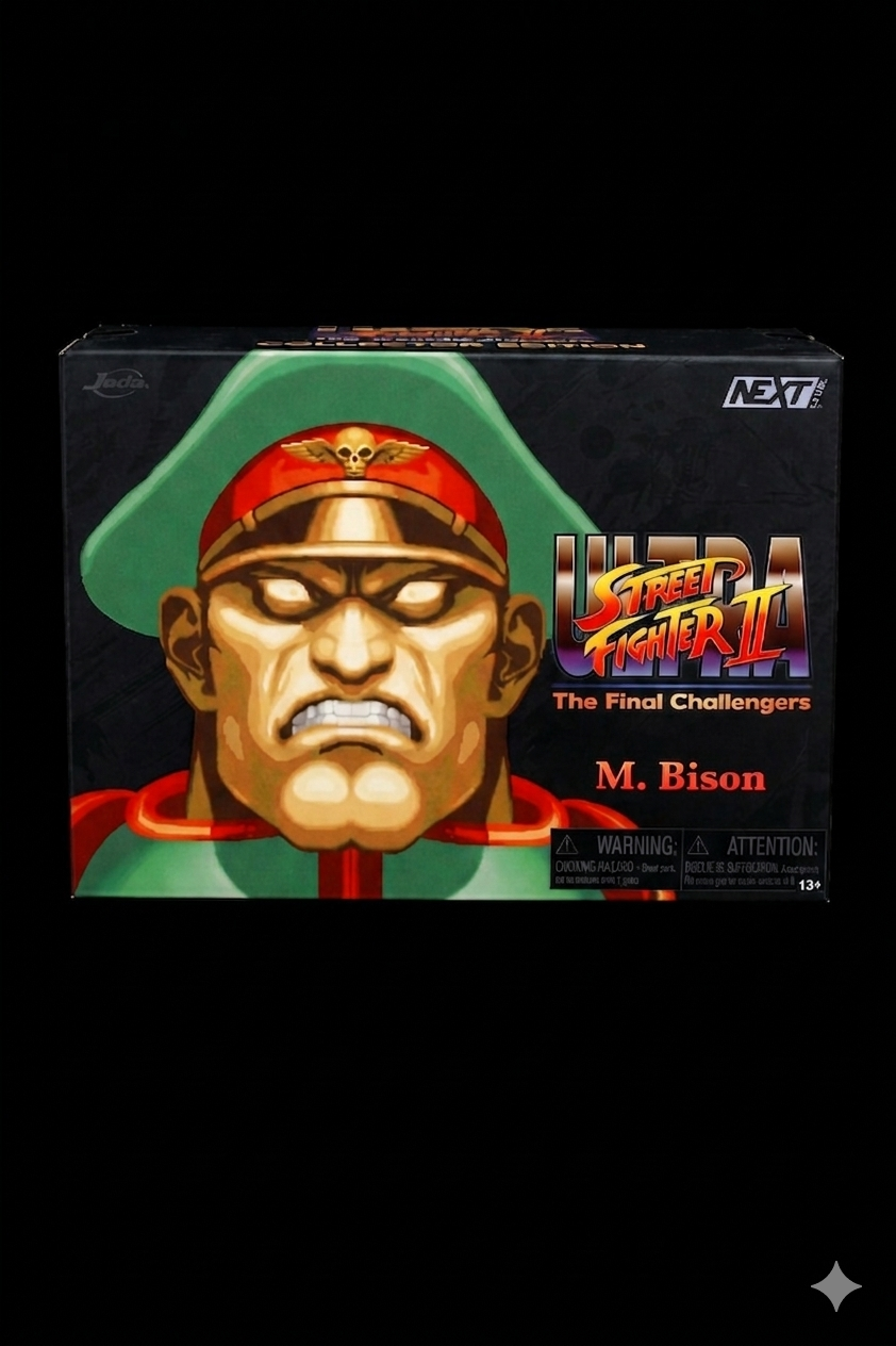 M. Bison Deluxe Player 2 (SDCC Exclusive) - Ultra Street Fighter II