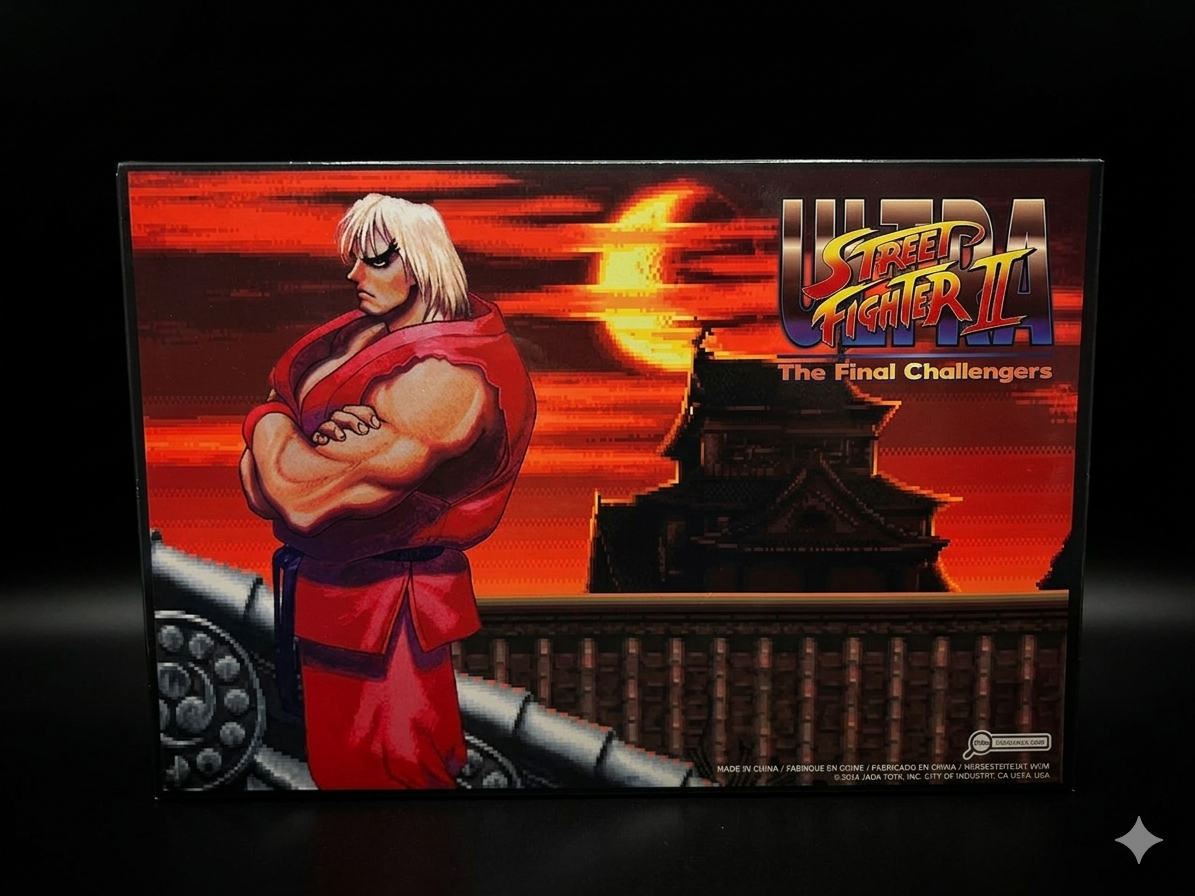 Violent Ken Deluxe (SDCC Exclusive) – Ultra Street Fighter II (8/10 Box Condition)