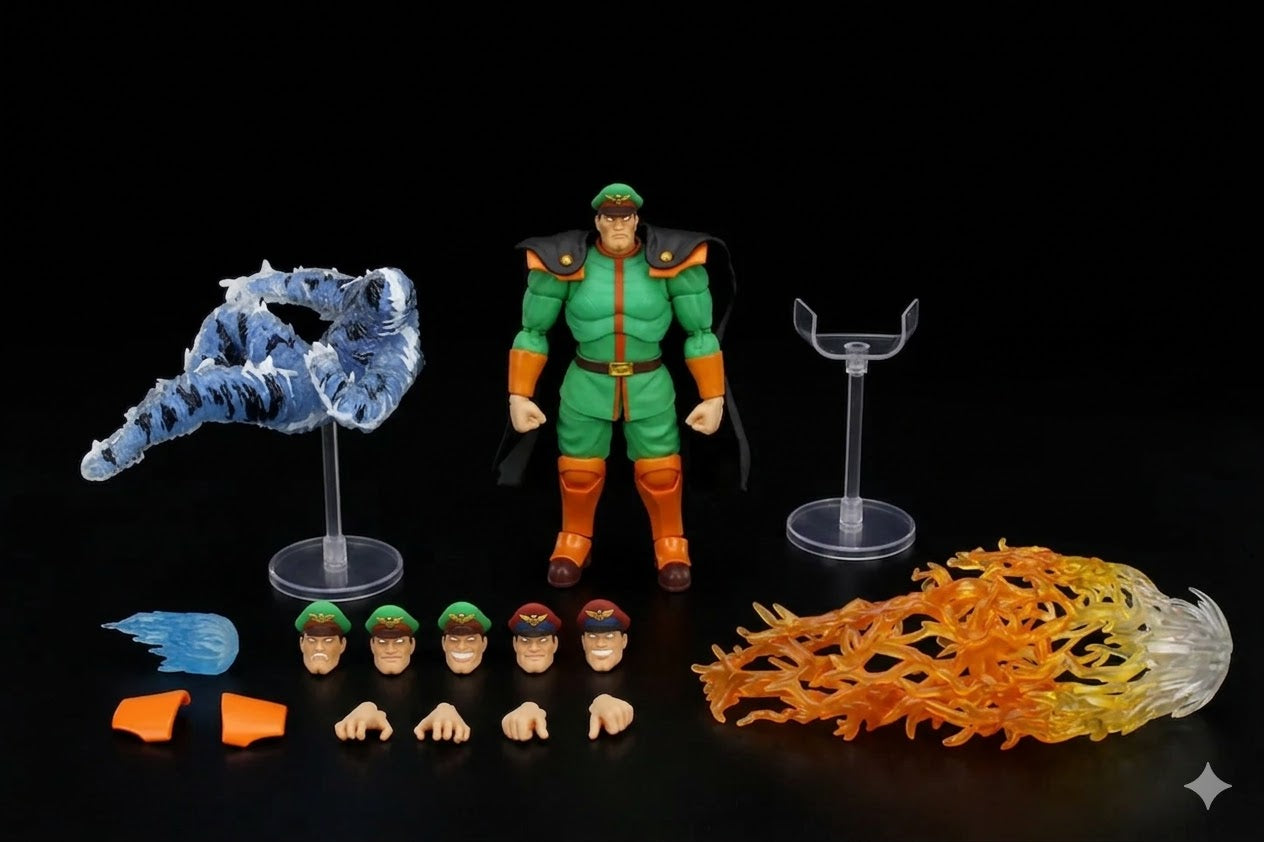 M. Bison Deluxe Player 2 (SDCC Exclusive) - Ultra Street Fighter II