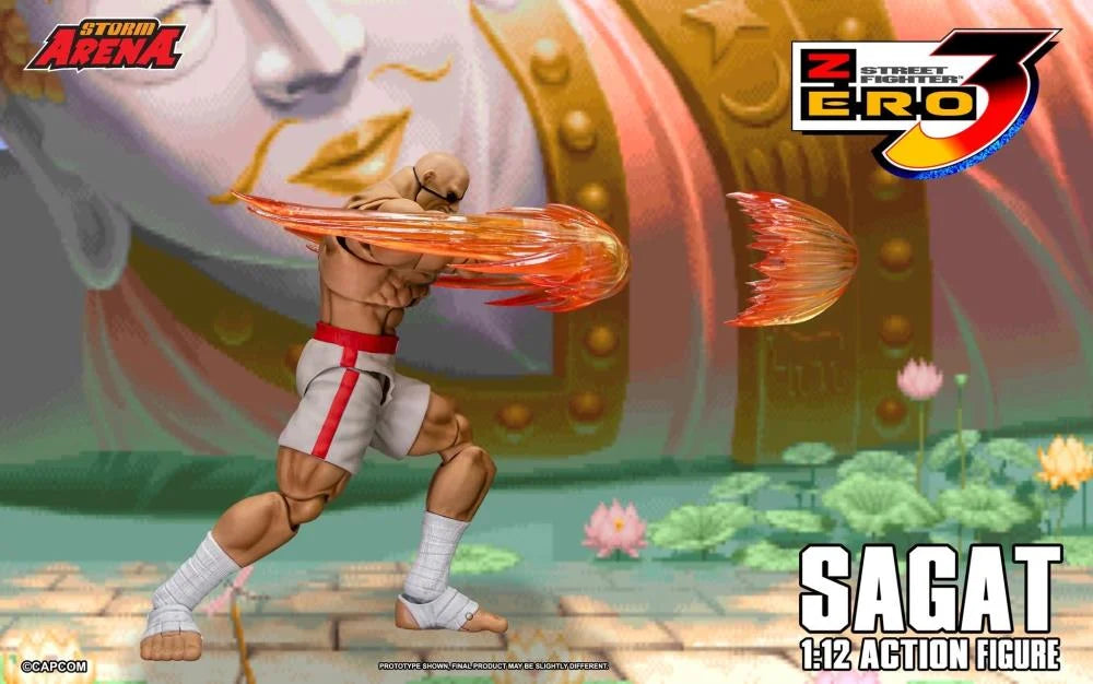 Sagat (P2 White Exclusive) - Street Fighter Zero 3