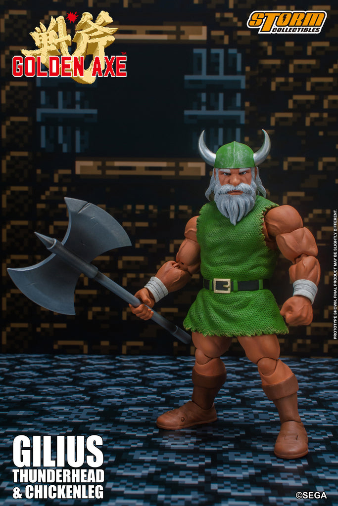 Gilius Thunderhead & Chicken Leg - Golden Axe