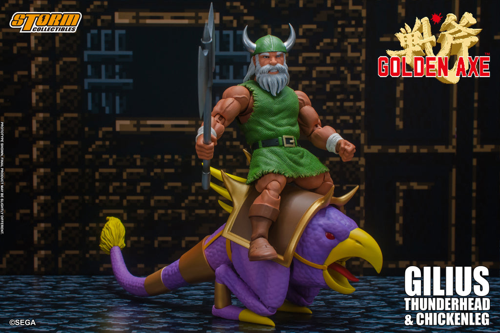 Gilius Thunderhead & Chicken Leg - Golden Axe