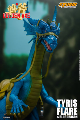 Tyris Flare &  Blue Dragon - Golden Axe