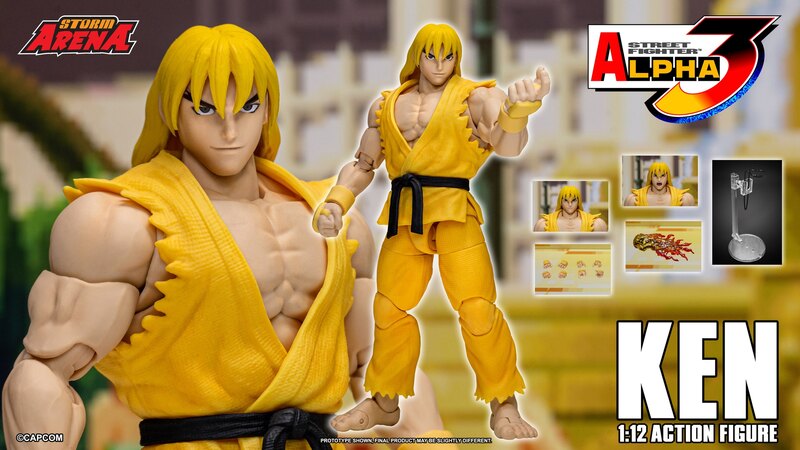 Ken (Yellow NYCC Exclusive) - Street Fighter Alpha 3
